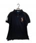 POLO RALPH LAUREN（ポロ・ラルフローレン）の古着「ナンバリングビッグポニーポロシャツ」｜ブラック