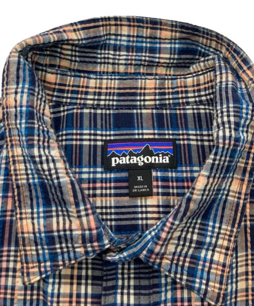 Patagonia（パタゴニア）Patagonia (パタゴニア) Puckerware Shirt ネイビー サイズ:XLの古着・服飾アイテム
