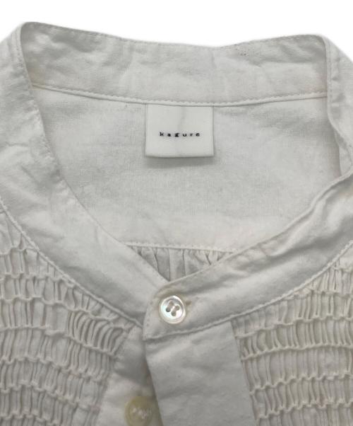 KAGURE（カグレ）KAGURE (カグレ) シャツブラウス ホワイト サイズ:Freeの古着・服飾アイテム