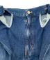 中古・古着 JOHN LAWRENCE SULLIVAN (ジョン ローレンス サリバン) WASHED DENIM SUPER WIDE PANTS ブルー サイズ:44：22000円
