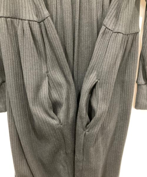 BEARDSLEY（ビアズリー）BEARDSLEY (ビアズリー) ギャザーワンピース ブラック サイズ:FREEの古着・服飾アイテム