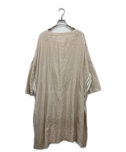 BEARDSLEY（ビアズリー）BEARDSLEY (ビアズリー) ニットコンビワンピース ベージュ サイズ:Freeの古着・服飾アイテム