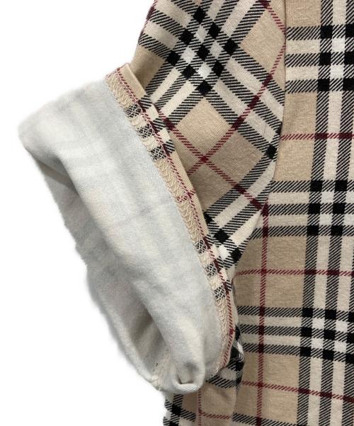 BURBERRY LONDON（バーバリーロンドン）BURBERRY LONDON (バーバリーロンドン) ノバチェックカットソー ベージュ サイズ:2の古着・服飾アイテム