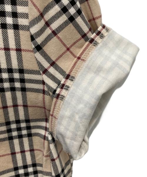 BURBERRY LONDON（バーバリーロンドン）BURBERRY LONDON (バーバリーロンドン) ノバチェックカットソー ベージュ サイズ:2の古着・服飾アイテム