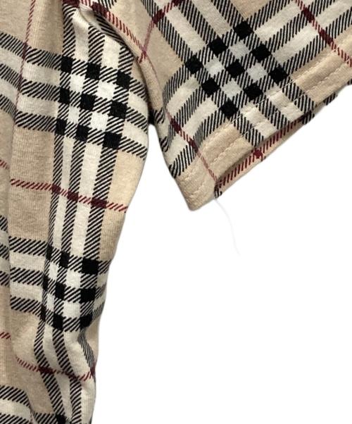 BURBERRY LONDON（バーバリーロンドン）BURBERRY LONDON (バーバリーロンドン) ノバチェックカットソー ベージュ サイズ:2の古着・服飾アイテム