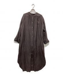 nest Robe（ネストローブ）の古着「リネンワンピース」｜ブラウン