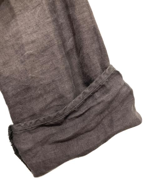 nest Robe（ネストローブ）nest Robe (ネストローブ) リネンワンピース ブラウン サイズ:FREEの古着・服飾アイテム