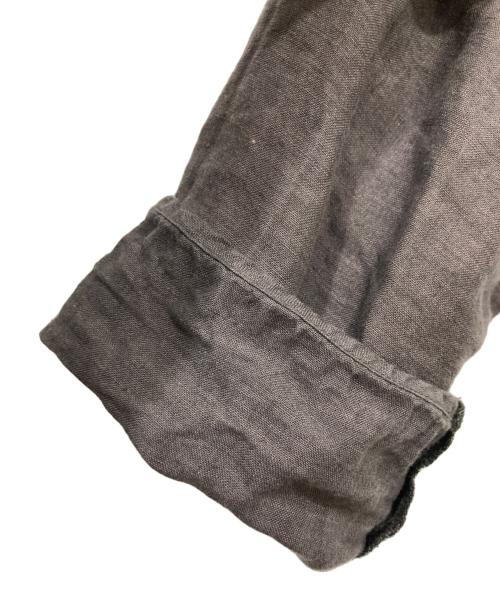 nest Robe（ネストローブ）nest Robe (ネストローブ) リネンワンピース ブラウン サイズ:FREEの古着・服飾アイテム