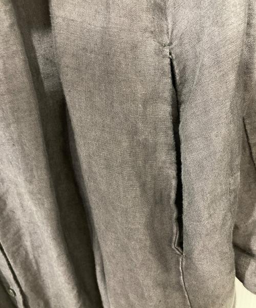 nest Robe（ネストローブ）nest Robe (ネストローブ) リネンワンピース ブラウン サイズ:FREEの古着・服飾アイテム