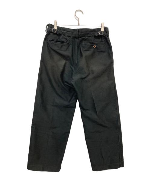 AURALEE（オーラリー）AURALEE (オーラリー) FINX MOLESKIN WIDE PANTS ブラック サイズ:3の古着・服飾アイテム