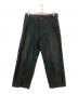 AURALEE（オーラリー）の古着「FINX MOLESKIN WIDE PANTS」｜ブラック