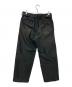 AURALEE (オーラリー) FINX MOLESKIN WIDE PANTS ブラック サイズ:3：6000円