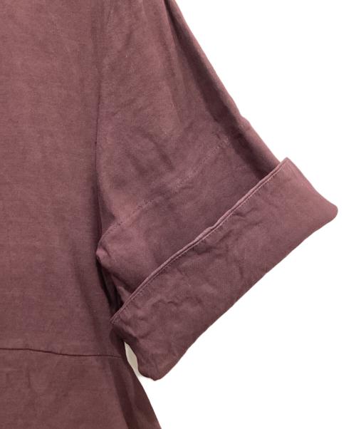 MARNI（マルニ）MARNI (マルニ) 半袖ブラウス ワインレッド サイズ:36の古着・服飾アイテム