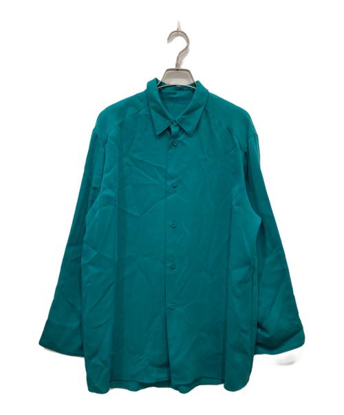 H BEAUTY&YOUTH（エイチ ビューティー&ユース）H BEAUTY&YOUTH (エイチ ビューティー&ユース) HARD CUFFS SHIRT グリーン サイズ:Mの古着・服飾アイテム