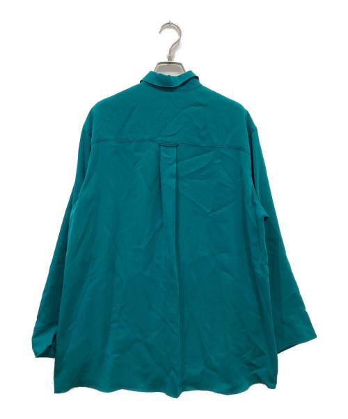 H BEAUTY&YOUTH（エイチ ビューティー&ユース）H BEAUTY&YOUTH (エイチ ビューティー&ユース) HARD CUFFS SHIRT グリーン サイズ:Mの古着・服飾アイテム
