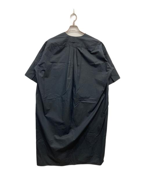 ticca（ティッカ）TICCA (ティッカ) コットンキーネック半袖ワンピース ブラック サイズ:FREEの古着・服飾アイテム