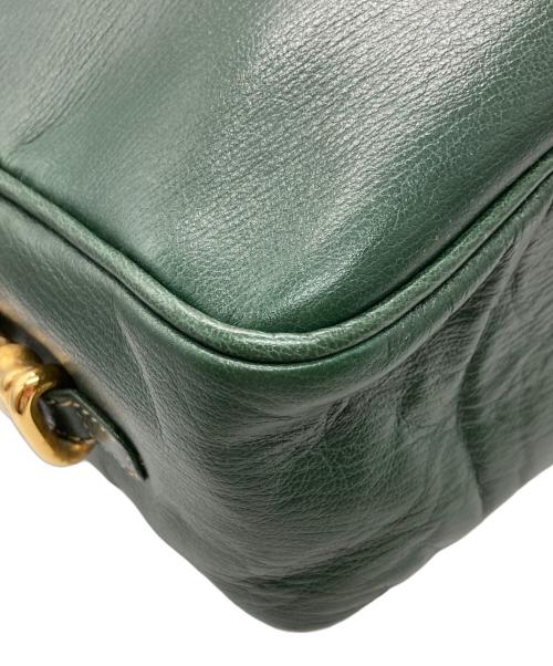 LOEWE（ロエベ）LOEWE (ロエベ) ベラスケス ショルダーバッグ グリーン×ブルーの古着・服飾アイテム