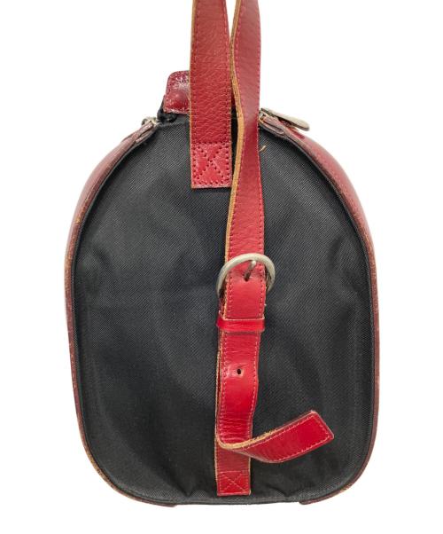 ISSEY MIYAKE ACCESSORY（イッセイミヤケアクセサリー）ISSEY MIYAKE ACCESSORY (イッセイミヤケアクセサリー) ワンショルダーバッグ ブラック×レッドの古着・服飾アイテム