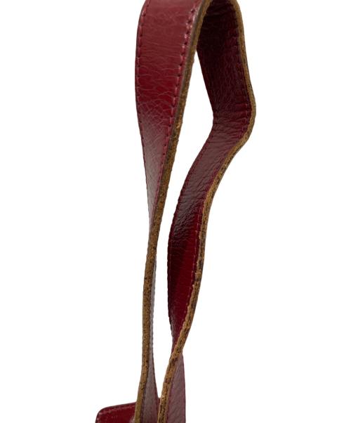 ISSEY MIYAKE ACCESSORY（イッセイミヤケアクセサリー）ISSEY MIYAKE ACCESSORY (イッセイミヤケアクセサリー) ワンショルダーバッグ ブラック×レッドの古着・服飾アイテム