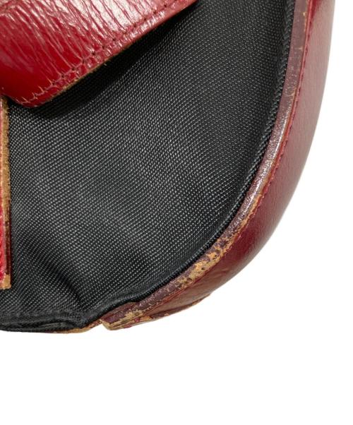 ISSEY MIYAKE ACCESSORY（イッセイミヤケアクセサリー）ISSEY MIYAKE ACCESSORY (イッセイミヤケアクセサリー) ワンショルダーバッグ ブラック×レッドの古着・服飾アイテム