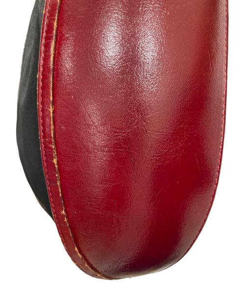 ISSEY MIYAKE ACCESSORY（イッセイミヤケアクセサリー）ISSEY MIYAKE ACCESSORY (イッセイミヤケアクセサリー) ワンショルダーバッグ ブラック×レッドの古着・服飾アイテム