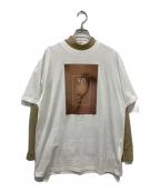 Ameriアメリ）の古着「レイヤードカットソー」｜ゴールド