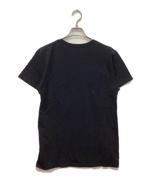 maison kitsune（メゾンキツネ）MAISON KITSUNE (メゾンキツネ) FOX HEAD PATCH CLASSIC TEE-SHIRT ブラック サイズ:Lの古着・服飾アイテム