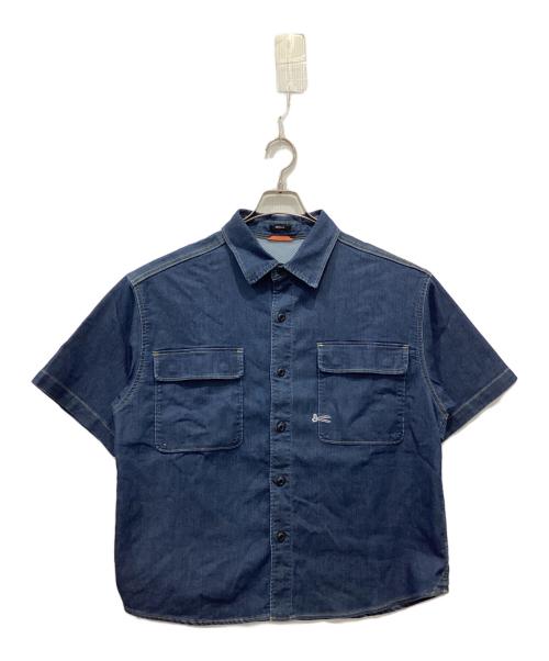 Denham（デンハム）Denham (デンハム) 半袖デニムシャツ インディゴ サイズ:Sの古着・服飾アイテム