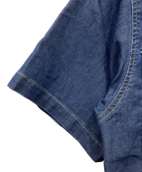 Denham（デンハム）Denham (デンハム) 半袖デニムシャツ インディゴ サイズ:Sの古着・服飾アイテム