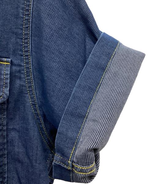 Denham（デンハム）Denham (デンハム) 半袖デニムシャツ インディゴ サイズ:Sの古着・服飾アイテム