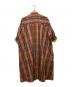 ne quittez pas (ヌキテパ) POPLIN CHECK EMB SHIRTS DRESS ブラウン サイズ:-：8000円