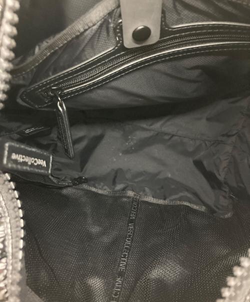 VeeCollective（ヴィーコレクティブ）VeeCollective (ヴィーコレクティブ) 2WAYキルティングバッグ ブラックの古着・服飾アイテム