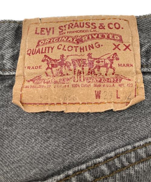 LEVI'S（リーバイス）LEVI'S (リーバイス) 501先染めデニムパンツ ブラック サイズ:W29L32の古着・服飾アイテム