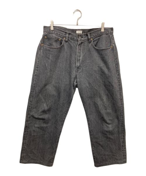 CIOTA（シオタ）CIOTA (シオタ) スビンコットン13.5ozテーパードデニム ブラック サイズ:W35の古着・服飾アイテム