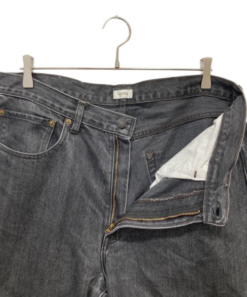 CIOTA（シオタ）CIOTA (シオタ) スビンコットン13.5ozテーパードデニム ブラック サイズ:W35の古着・服飾アイテム