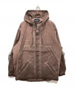 av vattevエーブイヴァッテフ）の古着「WASHED JUKEBOX PARKA / ウォッシュドジュークボックスパーカー」｜ブラウン