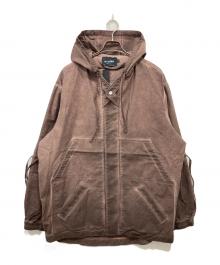 av vattev（エーブイヴァッテフ）の古着「WASHED JUKEBOX PARKA / ウォッシュドジュークボックスパーカー」｜ブラウン
