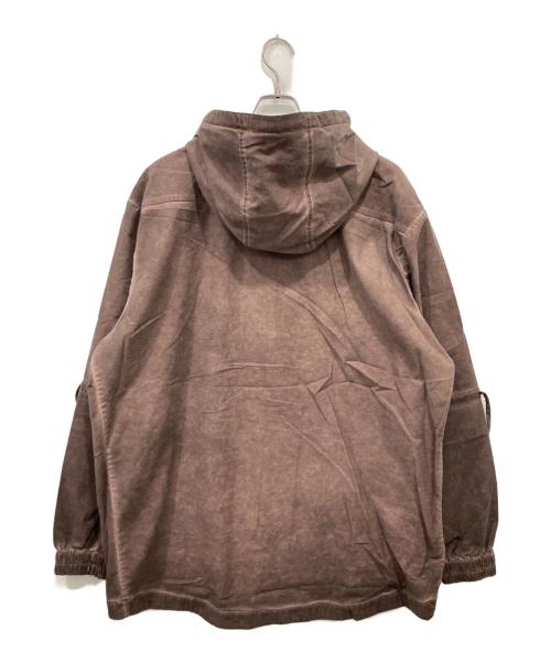 av vattev（エーブイヴァッテフ）av vattev (エーブイヴァッテフ) WASHED JUKEBOX PARKA / ウォッシュドジュークボックスパーカー ブラウン サイズ:Lの古着・服飾アイテム
