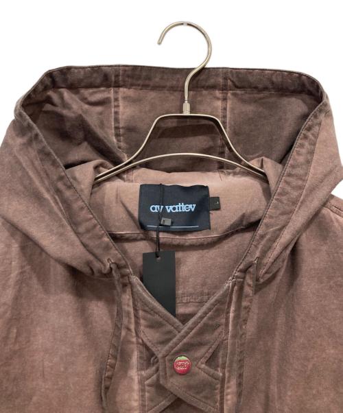 av vattev（エーブイヴァッテフ）av vattev (エーブイヴァッテフ) WASHED JUKEBOX PARKA / ウォッシュドジュークボックスパーカー ブラウン サイズ:Lの古着・服飾アイテム