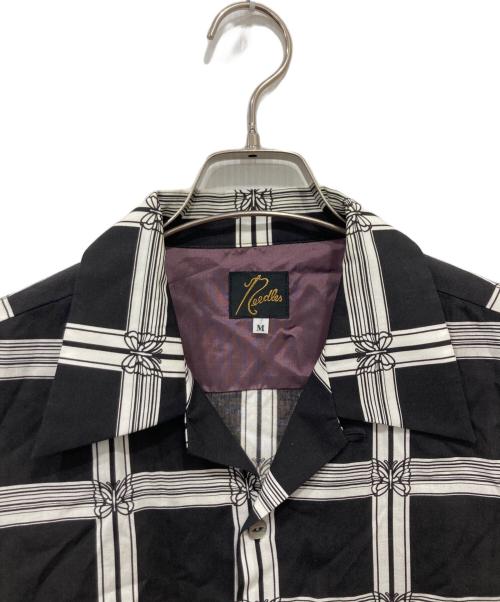 Needles（ニードルズ）Needles (ニードルズ) Classic Shirt-R/C Lawn Cloth ブラック×ホワイト サイズ:Mの古着・服飾アイテム