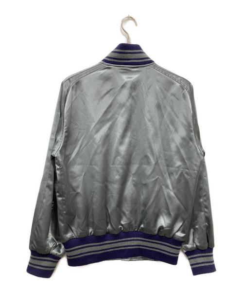 Needles（ニードルズ）Needles (ニードルズ) SATIN AWARD JACKET グレー サイズ:Mの古着・服飾アイテム