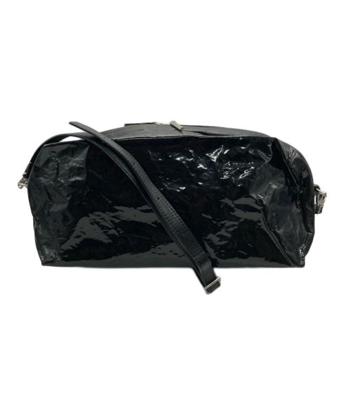 PLEATS PLEASE ISSEY MIYAKE（プリーツプリーズ イッセイミヤケ）PLEATS PLEASE ISSEY MIYAKE (プリーツプリーズ イッセイミヤケ) ショルダーバッグ ブラックの古着・服飾アイテム