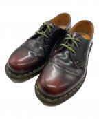 Dr.Martens×THE CLASHドクターマーチン×ザクラッシュ）の古着「1461 'Cherry Red' 3ホールシューズ」｜ブラウン