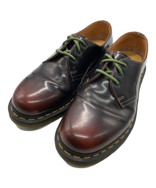 Dr.Martens（ドクターマーチン）Dr.Martens (ドクターマーチン) The Clash (ザクラッシュ) 1461 'Cherry Red' 3ホールシューズ ブラウン サイズ:UK8の古着・服飾アイテム
