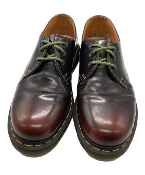 Dr.Martens（ドクターマーチン）Dr.Martens (ドクターマーチン) The Clash (ザクラッシュ) 1461 'Cherry Red' 3ホールシューズ ブラウン サイズ:UK8の古着・服飾アイテム