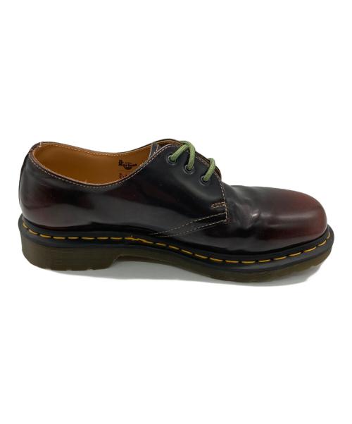 Dr.Martens（ドクターマーチン）Dr.Martens (ドクターマーチン) The Clash (ザクラッシュ) 1461 'Cherry Red' 3ホールシューズ ブラウン サイズ:UK8の古着・服飾アイテム
