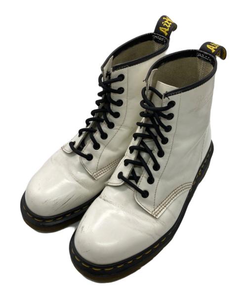 Dr.Martens（ドクターマーチン）Dr.Martens (ドクターマーチン) 8ホールブーツ ホワイト サイズ:-の古着・服飾アイテム