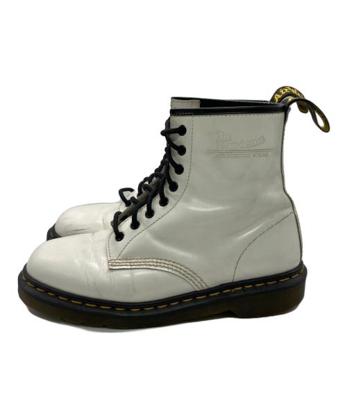 Dr.Martens（ドクターマーチン）Dr.Martens (ドクターマーチン) 8ホールブーツ ホワイト サイズ:-の古着・服飾アイテム