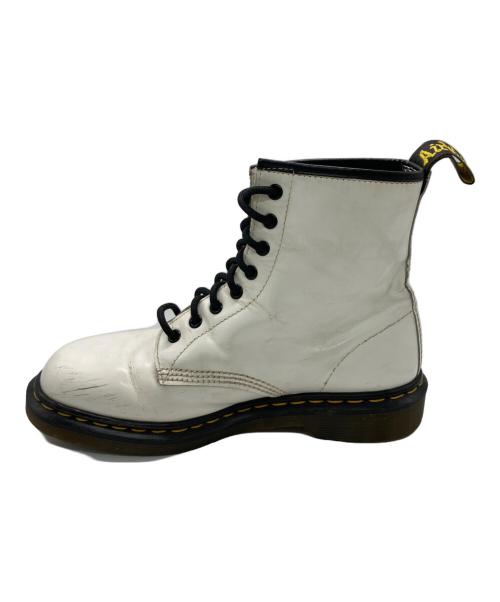 Dr.Martens（ドクターマーチン）Dr.Martens (ドクターマーチン) 8ホールブーツ ホワイト サイズ:-の古着・服飾アイテム
