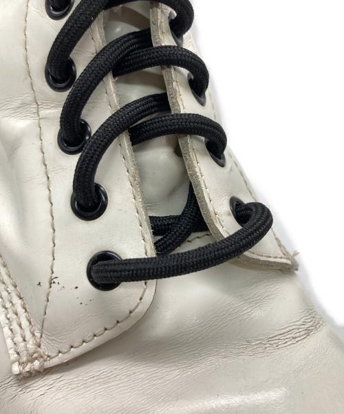 Dr.Martens（ドクターマーチン）Dr.Martens (ドクターマーチン) 8ホールブーツ ホワイト サイズ:-の古着・服飾アイテム